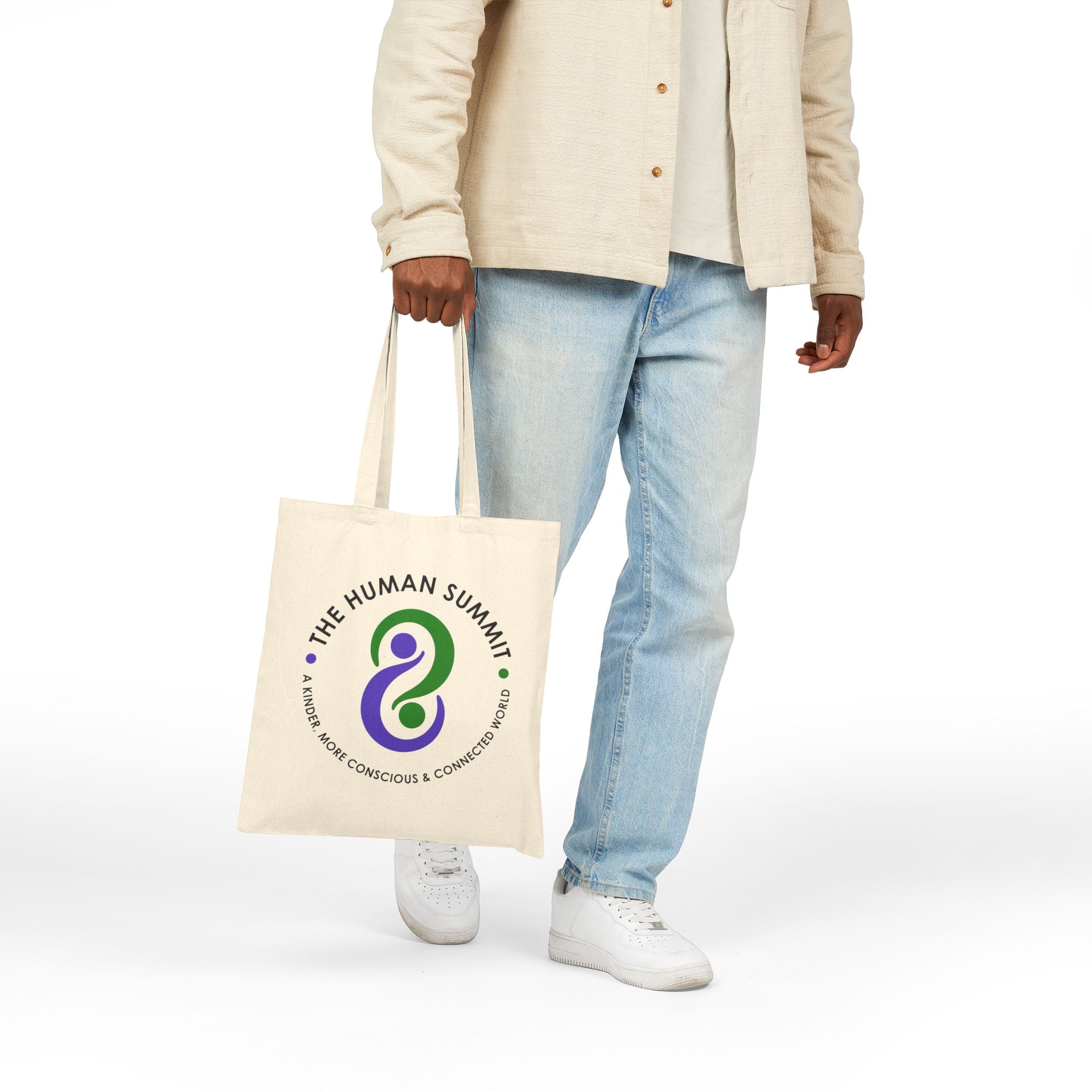 Kinder, More Connected Tote Bag - The Human Summit Collection